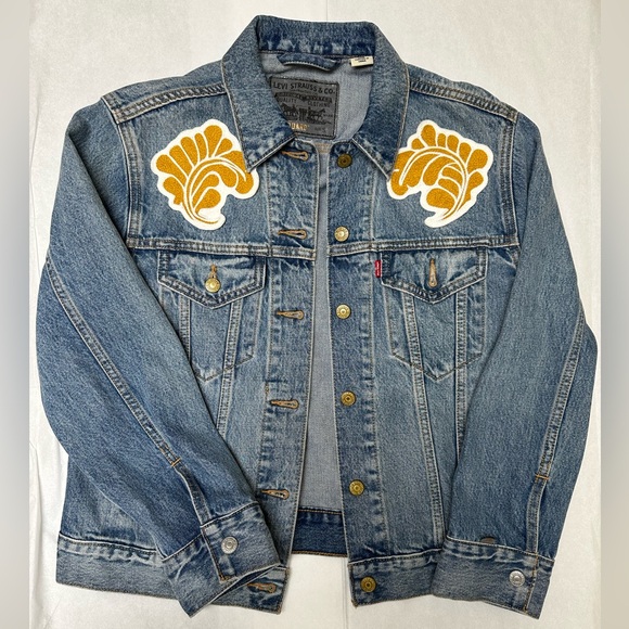 Levis Jacquard by Google Denim Trucker Jacket 🪻 - Picture 1 of 10